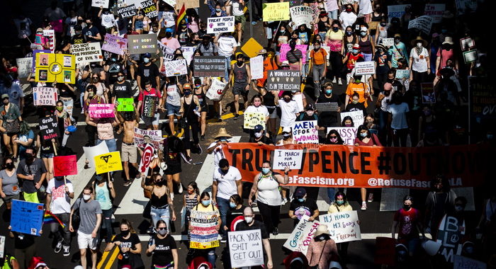 Usa 2020: da Washington a Ny marcia delle donne contro Trump