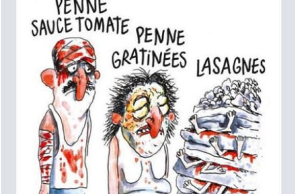 Archiviata la denuncia di Amatrice contro Charlie Hebdo