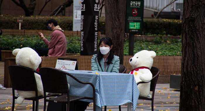 Covid: record giornaliero di nuovi casi in Corea del Sud