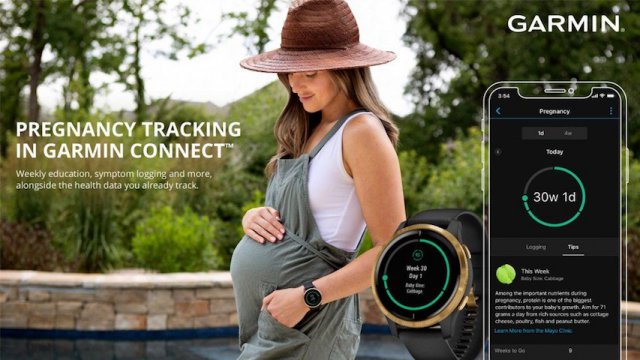 Garmin, come monitorare lo stato della gravidanza dallo smartwatch