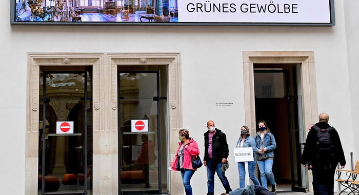 Germania: 3 arresti per furto museo Gruene Gewoelbe Dresda