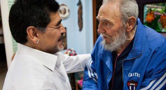Maradona: presidente Cuba, ‘Fidel e Diego amici eterni’