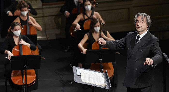 Muti e l’Orchestra Cherubini in streaming anche su Ansa.it