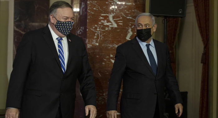 Pompeo, per Usa antisemita chi boicotta Israele