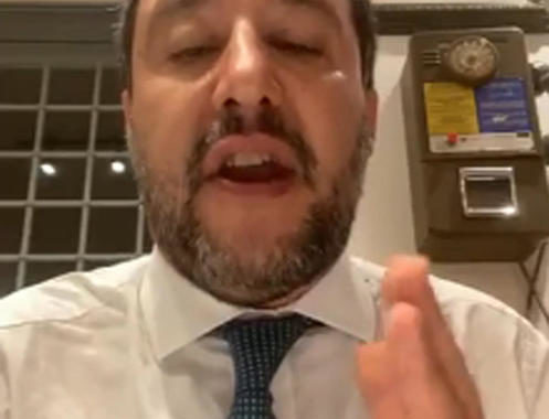 Salvini, non ci rassegniamo,non staremo a guardare cielo