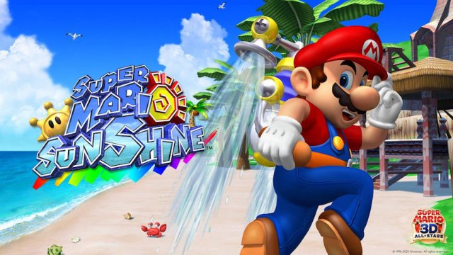 Super Mario Sunshine: supporto per GameCube