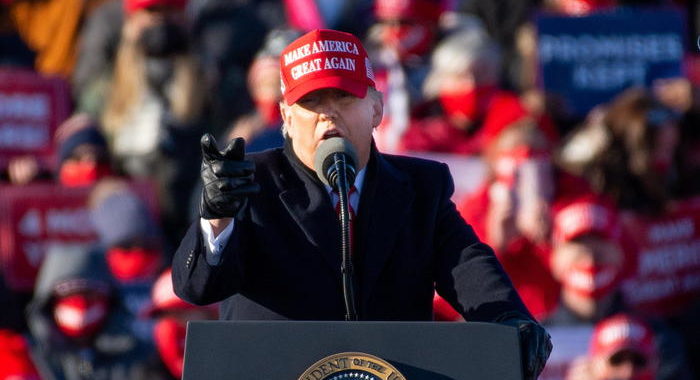 Trump finisce campagna in città 2016