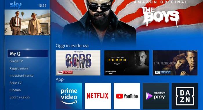 Accordo Sky-Amazon, l’app Prime Video su Sky Q