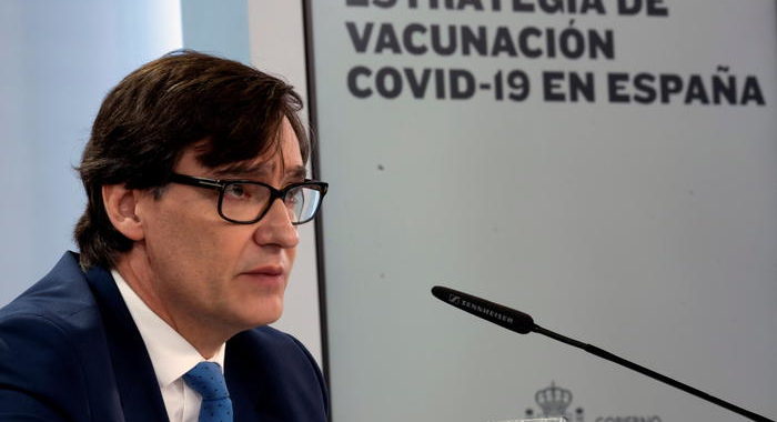 Covid: Spagna, vaccinazione al via dal 4-5 gennaio