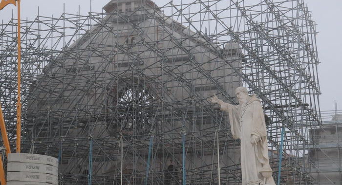 Messa in sicurezza la Basilica di Norcia