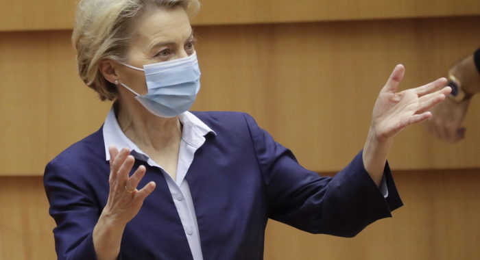 Von der Leyen, vaccinazioni in Ue iniziano da 27 dicembre