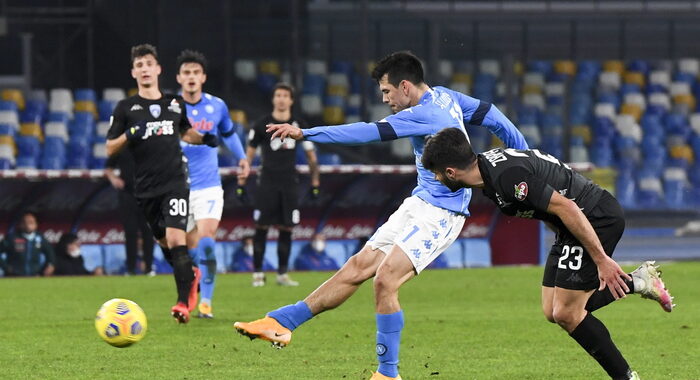 Coppa Italia: 3-2 all’Empoli, il Napoli ai quarti