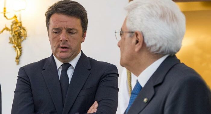 Governo: Renzi, al Quirinale senza pregiudizi