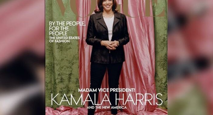 Vogue esce con una nuova copertina dedicata a Kamala Harris