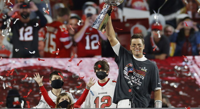 Il Super Bowl ai Buccaneers, Tom Brady nella storia