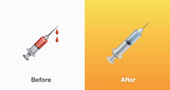Nelle nuove emoticon di Apple anche i vaccini