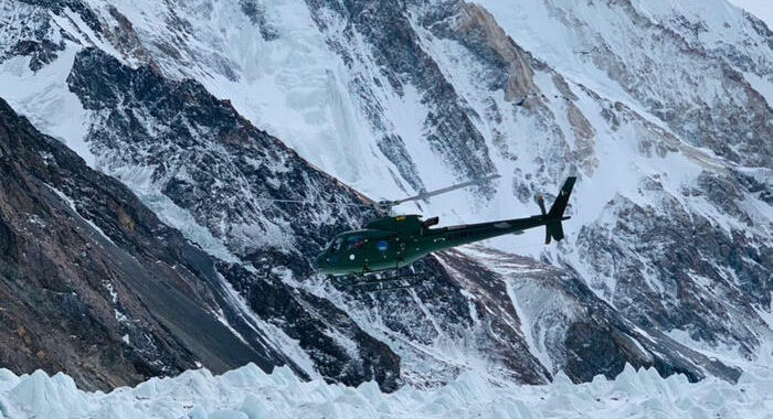 Tre scalatori dispersi sul K2, vane le ricerche elicottero