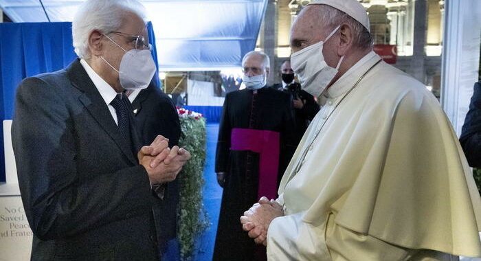 Mattarella, da Papa parole di speranza per cristiani