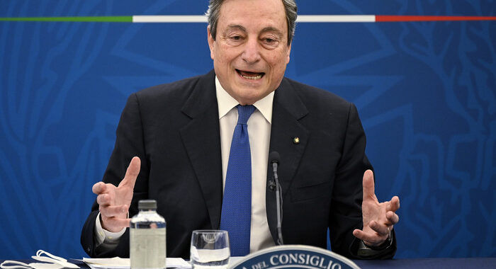 Covid: Draghi presiede cabina di regia a Palazzo Chigi