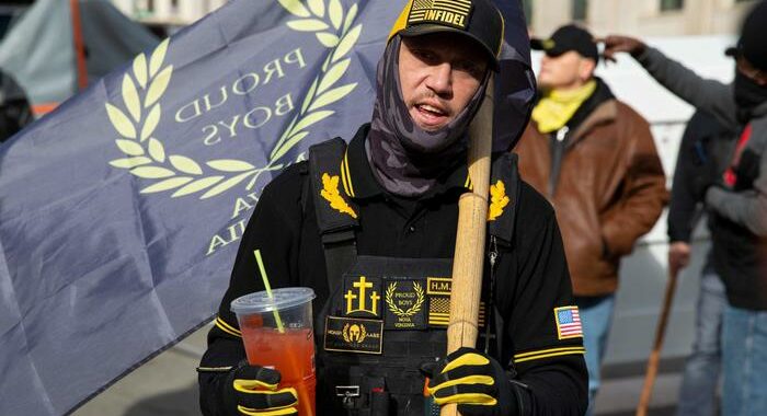 Usa: assalto al Congresso, incarcerati due ‘Proud boys’