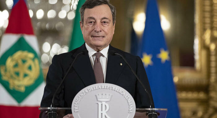 Draghi,attendiamo balzo economia ma per crescita serve Pnrr
