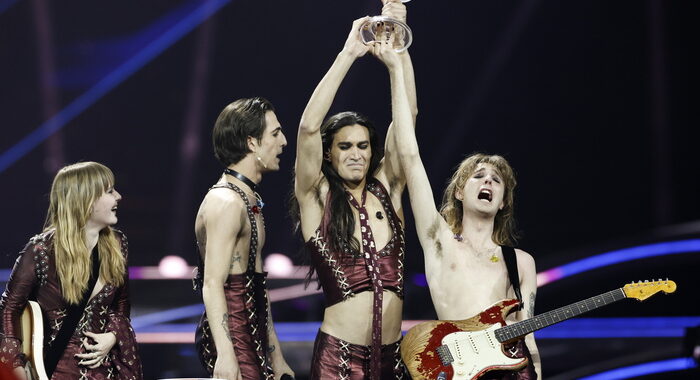 I Maneskin vincono l’Eurovision Song Contest