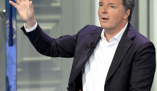 Report: Renzi, mai interferito con Conte su servizi