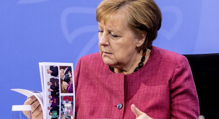 Colloquio Draghi con Merkel su G7 e prossimo Consiglio Ue
