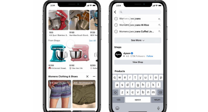 Facebook spinge su eCommerce, Shops sbarca su più app