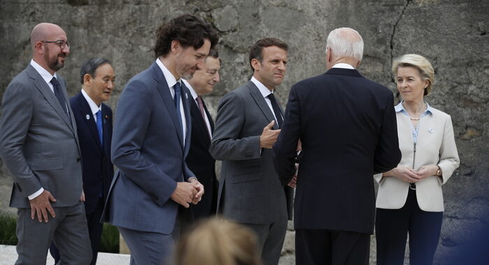 G7: Draghi a Trudeau, serve accordo ambizioso su clima