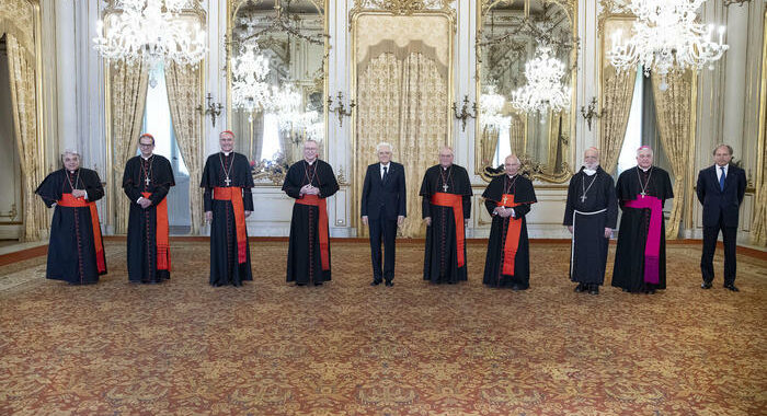 Quirinale: Mattarella a pranzo con nuovi cardinali italiani