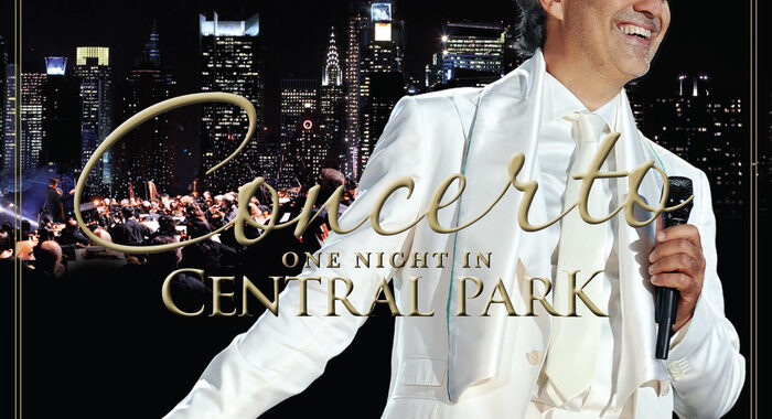 Bocelli, “Concerto: one night in Central Park” per i 10 anni