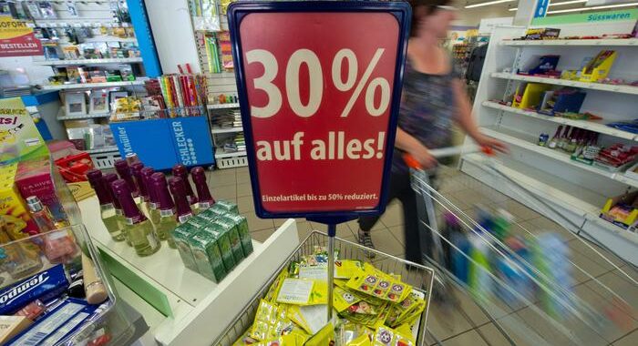 Germania: balzo inflazione, sale al 3,8% a luglio