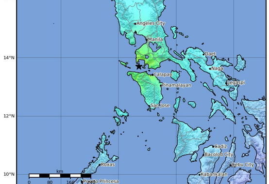Terremoto 6.7 nelle Filippine