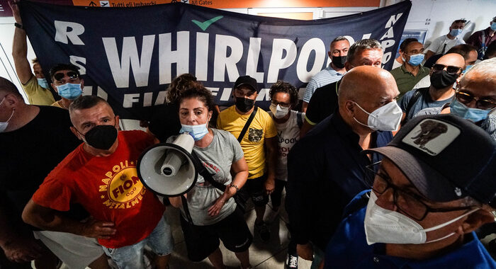 Whirlpool: sciopero 8 ore in tutto il gruppo il 22 luglio