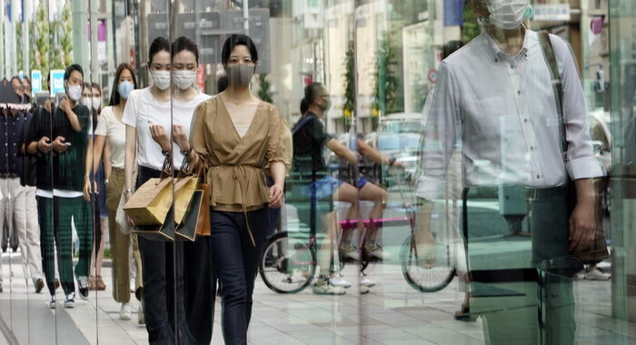 Covid: a Tokyo nuovo record da inizio pandemia, 4.166 casi