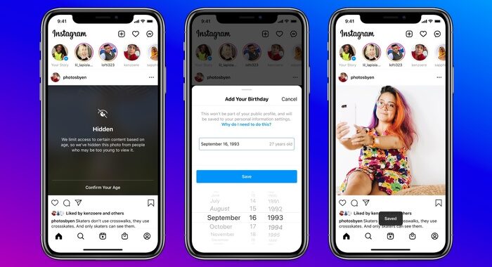 Nuove regole per Instagram, data di nascita è obbligatoria