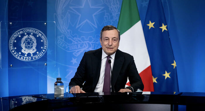 Draghi, agenda governo fitta di riforme e priorità a lavoro