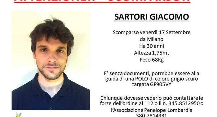 Giacomo Sartori trovato morto in cascina
