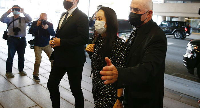 Giudice canadese rilascia lady Huawei, è libera