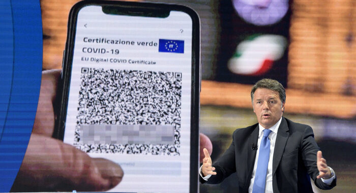 Green pass: Renzi,cinema teatri e stadi riaprano al 100%