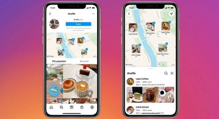 Instagram lancia la funzione “Cerca sulla mappa”