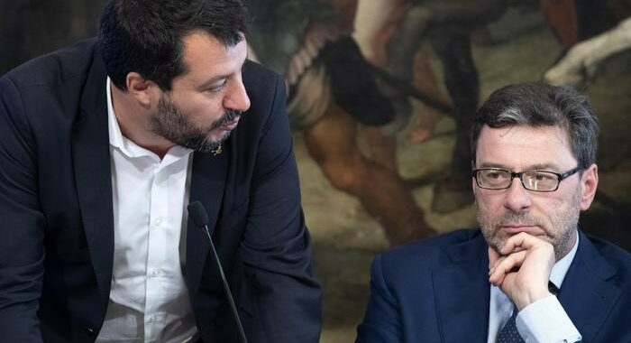 Lega: Salvini, con Giorgetti la vediamo allo stesso modo