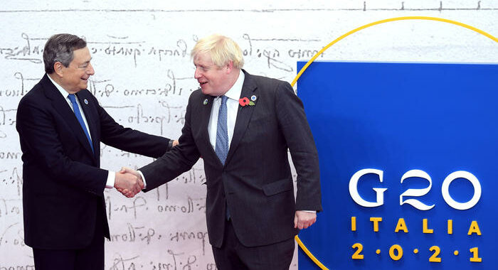 G20: Johnson in ritardo, Draghi lo chiama ‘Boris, Boris’