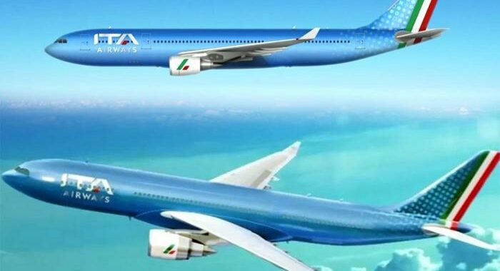 Ita: Lazzerini, il nuovo nome è Ita Airways, livrea azzurra