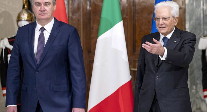 Mattarella riceve Presidente Repubblica Croazia Zoran Milanovic