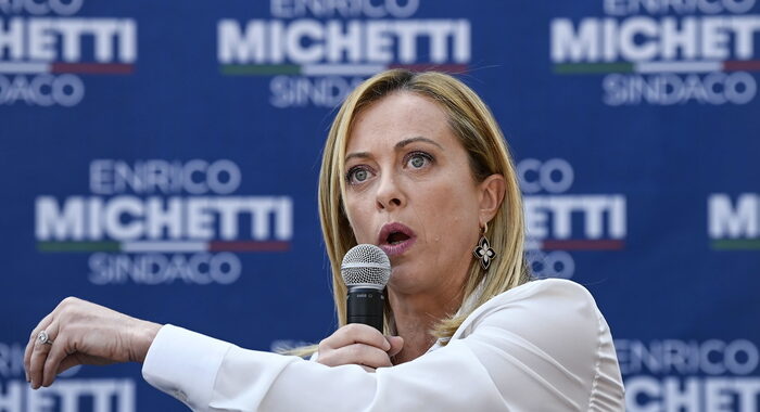 Meloni, sinistra strumentalizza su presunte divisioni