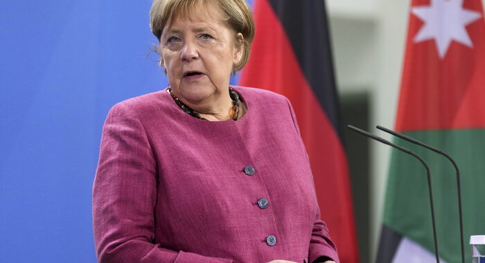 Merkel, sicurezza Israele passa da Stato palestinese