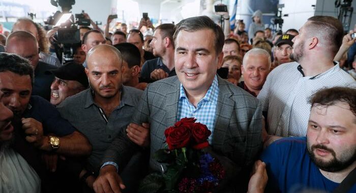 Saakashvili, rischio la libertà ma sono rientrato in Georgia