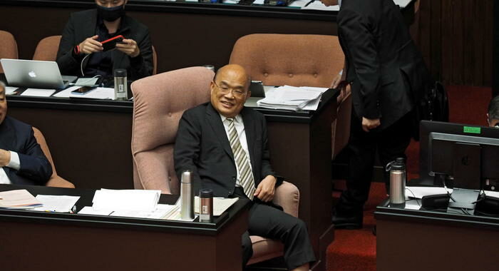 Cina vara sanzioni a premier e altri dirigenti di Taiwan